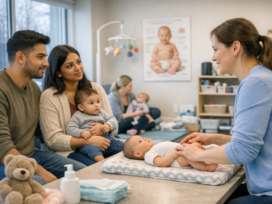 Parent Education Around Baby Comfort and Development